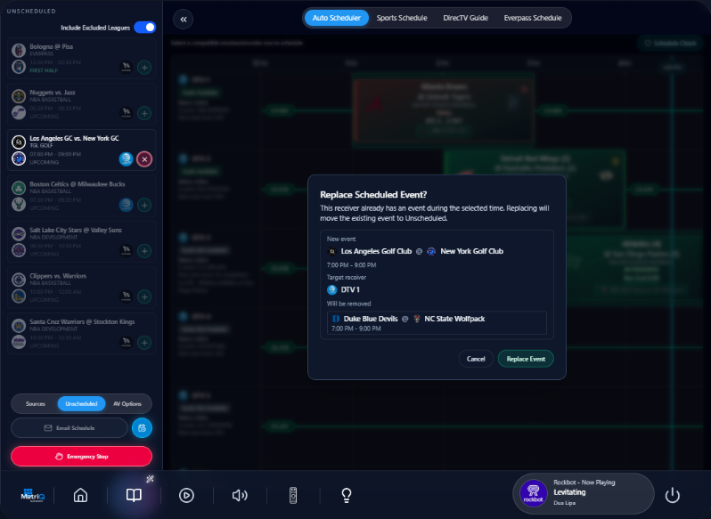 Auto Scheduler view 9